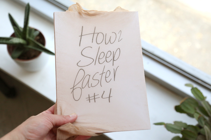 How to Sleep Faster #4 